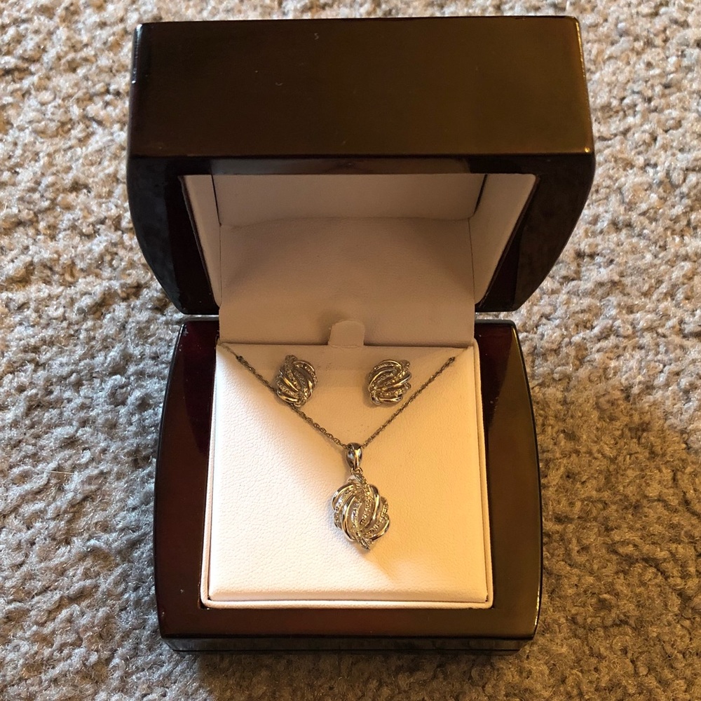Sterling Silver Jewelry Set